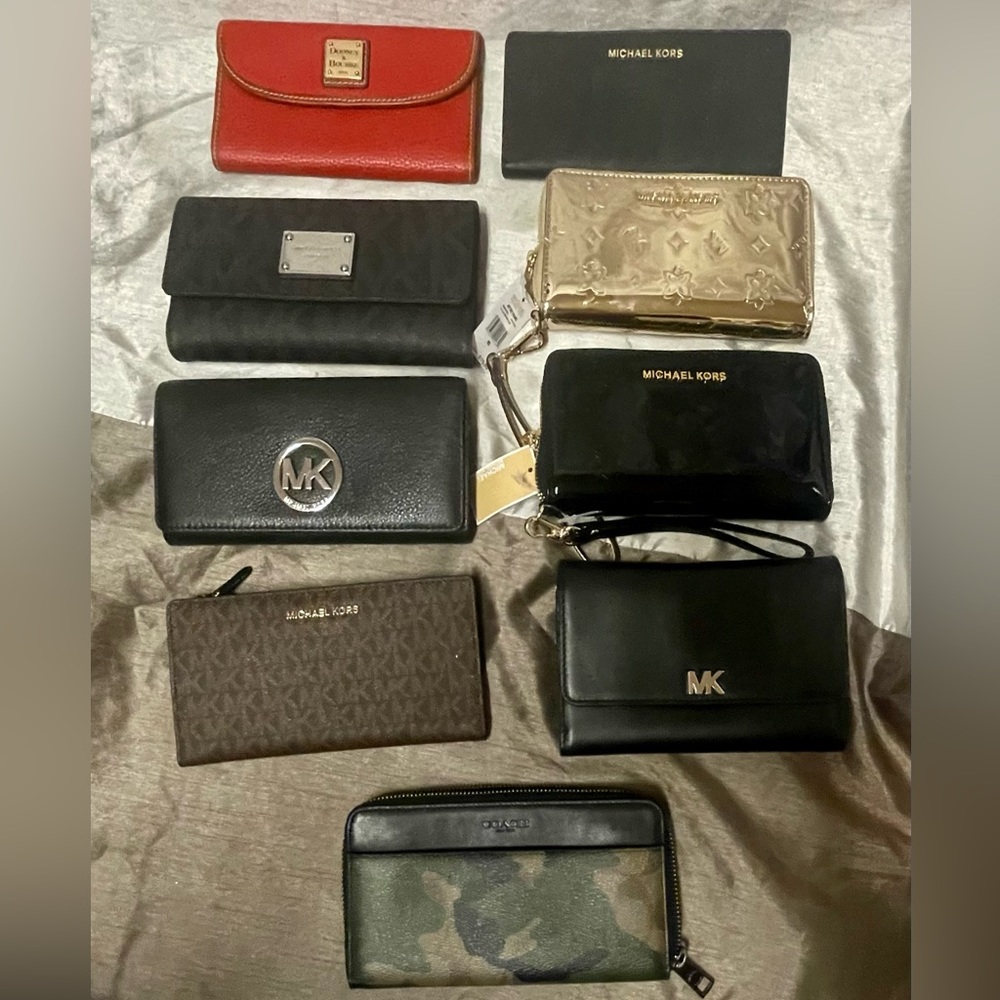 NWT Michael Kors Wallets Coach Etc
